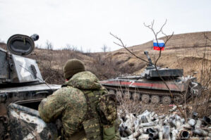 Rus hərbçiləri Ukrayna ərazisində görün nə tikdilər... - FOTO