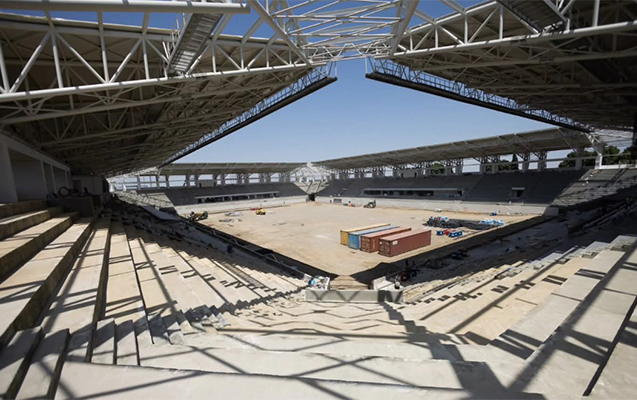 Gəncə şəhər stadionunda bədbəxt hadisə - İşçi öldü