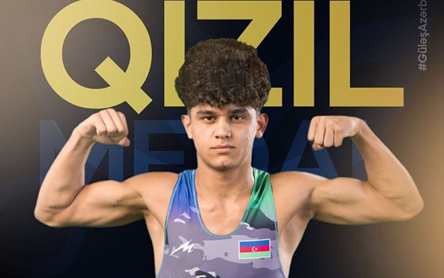 Güləşçimiz dünya çempionu oldu