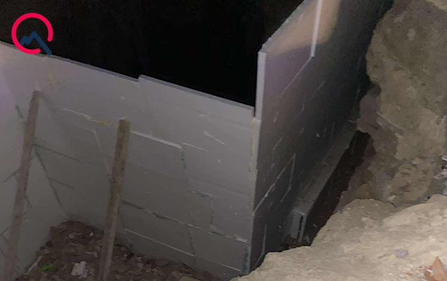 Badamdarda bədbəxt hadisə: kişi tikinti quyusuna düşdü - FOTOLAR