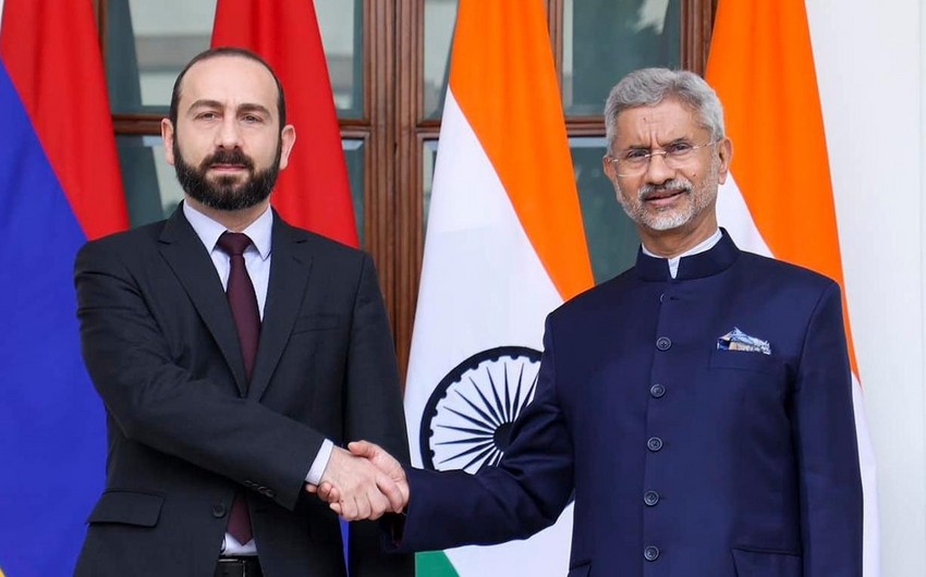 Mirzoyan hindistanlı həmkarı ilə avqustun 8-də imzalanan sazişdən danışdı