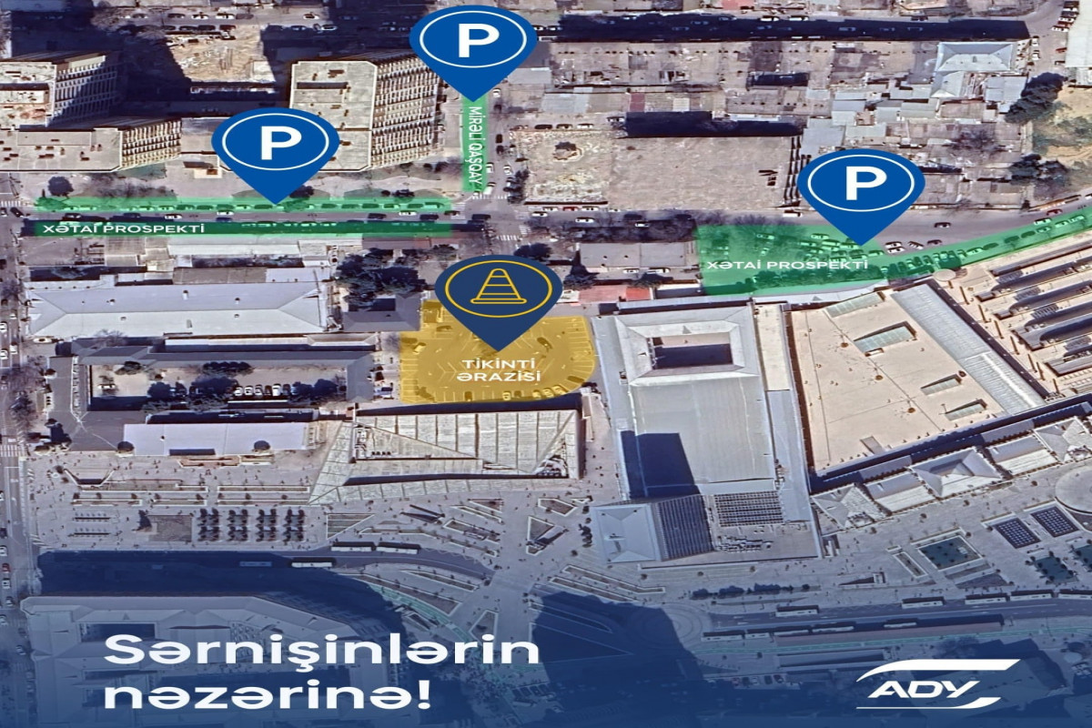 Bakı Dəmiryol Vağzalında parklanma xidməti dayandırılır