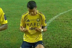 Ronaldo bu hərəkəti ilə diqqət çəkdi - VİDEO