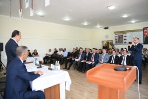 Taleh Qaraşov bu kəndlərin sakinlərinin qayğı və problemlərini dinlədi - FOTOLAR