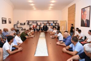 “Azərişıq” nümayəndələri Göyçayda fermer və sahibkarlarla görüşdü - FOTOLAR