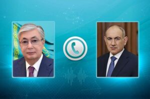 Tokayevlə Paşinyan Azərbaycan-Ermənistan sülh bəyannaməsini müzakirə etdi
