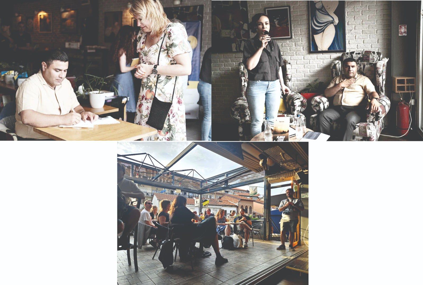 Şimali Makedoniyada Fərid Hüseynin kitabı təqdim olundu - FOTO