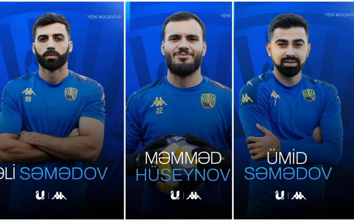 "Kəpəz" üç futbolçu ilə müqavilənin müddətini uzatdı