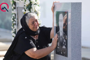 Şəhid mayorun anası ad günündə vəfat etdi - FOTO
