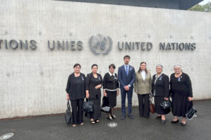 Azərbaycanlı itkinlərin ailə üzvləri ilk dəfə BMT-də - FOTOLAR