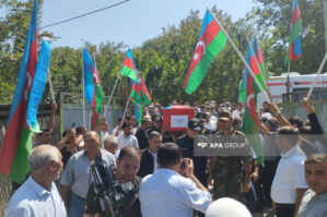 İtkin şəhidlərimiz dəfn edildi - VİDEO