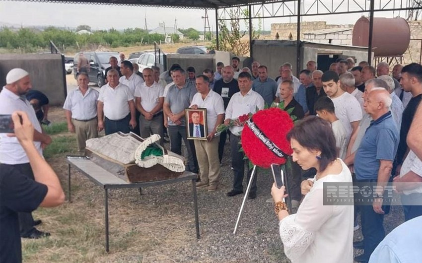 Vidadi Babanlı dəfn olundu - FOTO