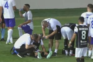 Millimizin futbolçusu zədələndi