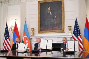 Prezident Vaşinqton görüşü ilə bağlı paylaşım etdi - FOTOLAR