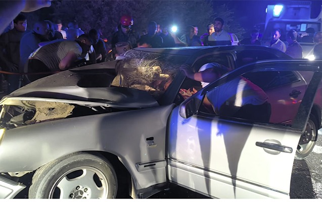 Goranboyda qəza: yaralananların adları açıqlandı - VİDEO