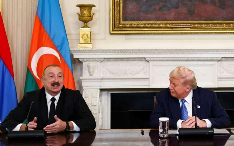Bunu İlham Əliyevə ilk dəfə Tramp dedi