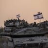 israilin gazze sinirinda tank hareketliligi