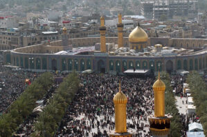 Kərbəlaya gedən zəvvarları aldadan tutuldu - FOTO