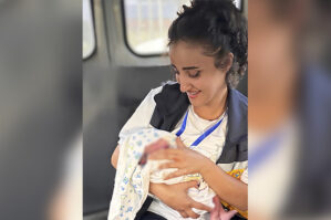 Təcili yardım köməyə gəldi, körpə evdə doğuldu