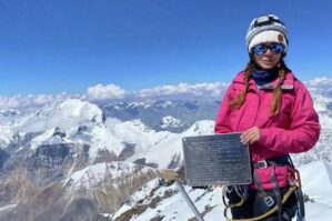 Alpinist qadın ərinin 4 il əvvəl öldüyü yerdə vəfat etdi