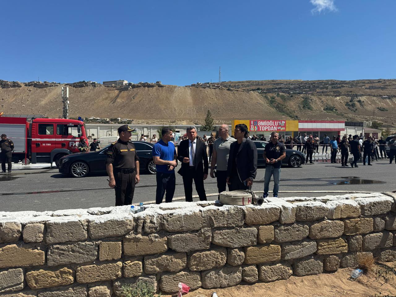 “Sədərək”dəki yanğın yenidən şiddətləndi - YENİLƏNİB-7