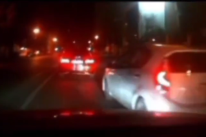 Polisə vatsapla şikayət edildi, sürücü saxlanıldı - VİDEO