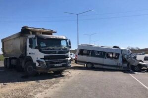 7 nəfərin öldüyü qəza: dəhşətli görüntülər - VİDEO