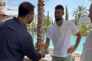 Emin Novak Cokoviçlə görüşdü - VİDEO