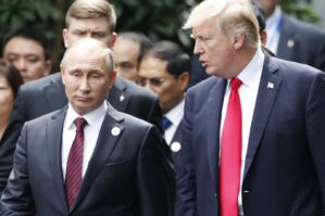 trump putin playbook display GettyImages 872780694