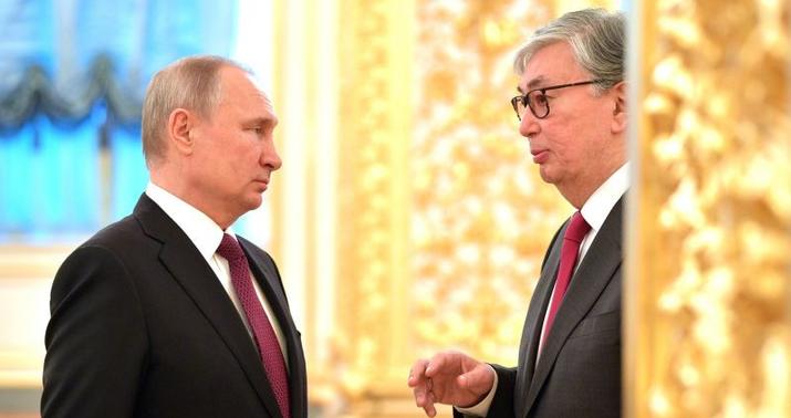 vladimir putin jomart tokayev 111120