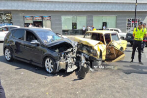 Qəbələdə ağır qəza: 1 ölü, 4 yaralı... - FOTOLAR