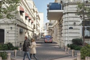 Fəvvarələr Meydanı ilə Qış Parkı birləşdirilir - FOTOLAR