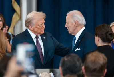 Tramp Baydenin rəsminin yerinə görün nə asdı - FOTO