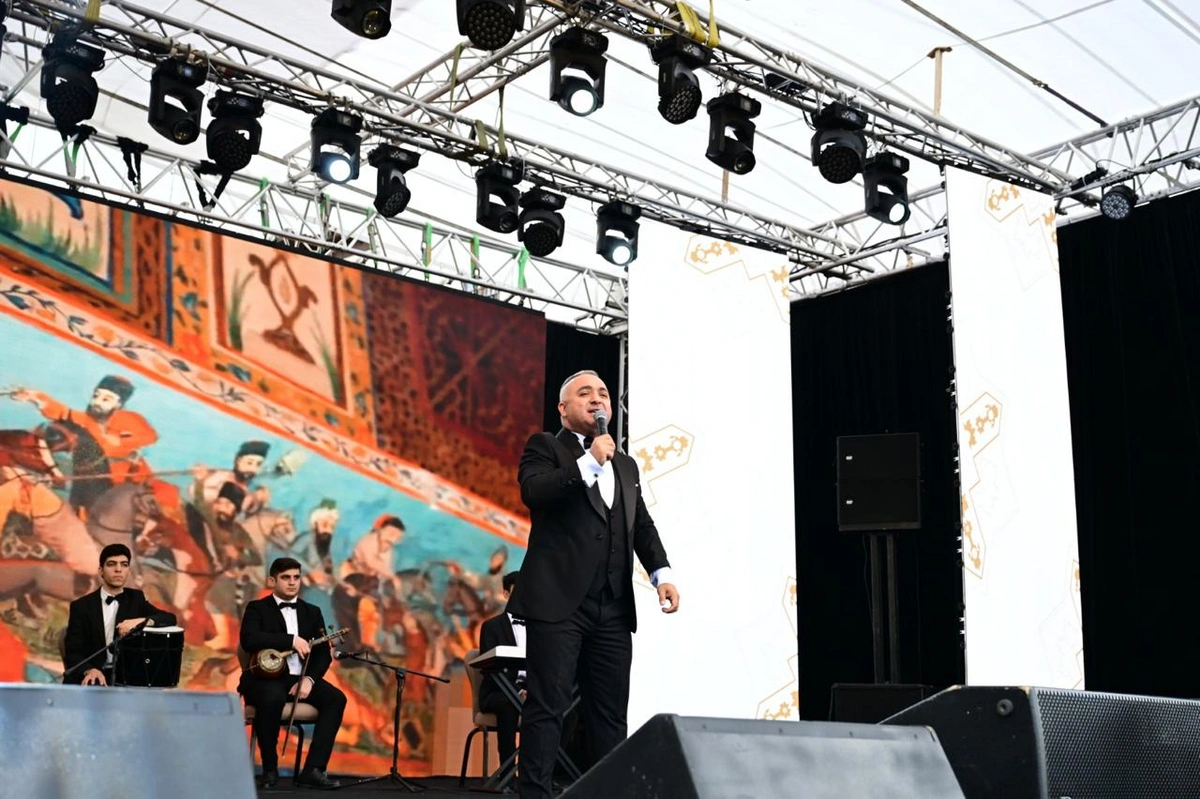 Xankəndidə atəşfəşanlıq oldu – FOTOLAR