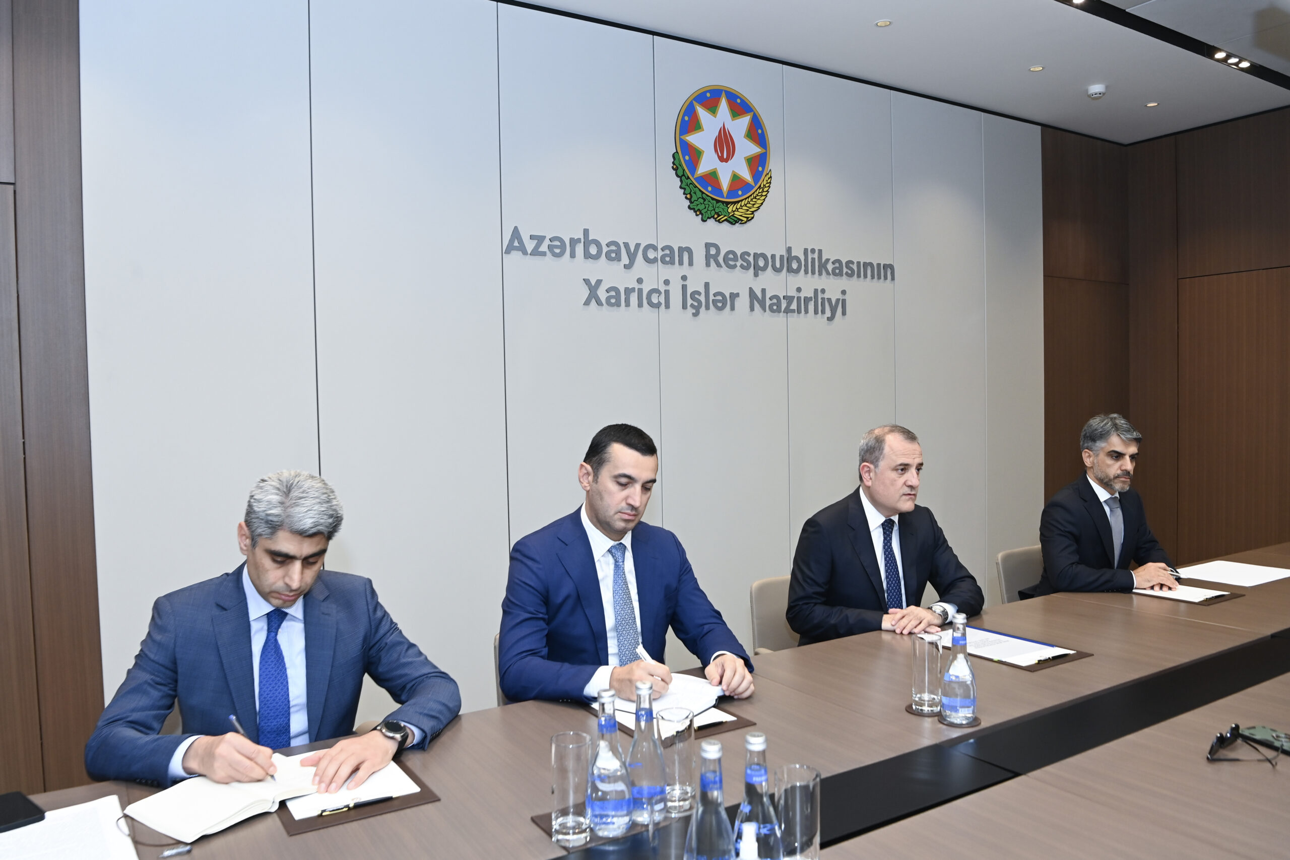 Misirin yeni səfiri etimadnaməsinin surətini Ceyhun Bayramova təqdim edib – FOTOLAR