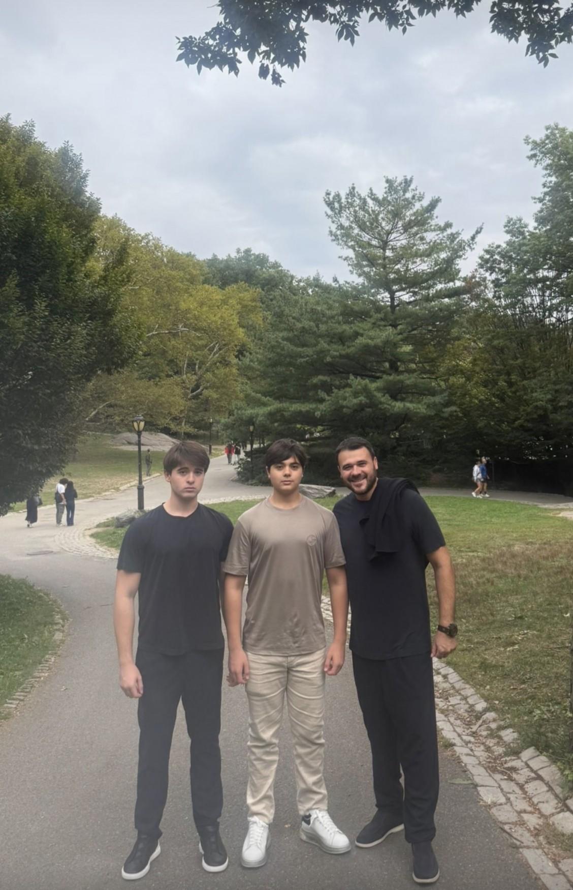 Emin oğulları və anası ilə Amerikada - FOTOLAR 3 Emin oğulları və anası ilə Amerikada - FOTOLAR