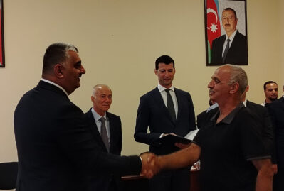 İlk köç karvanı Hadruta çatıb, açarlar təqdim edilib - FOTO