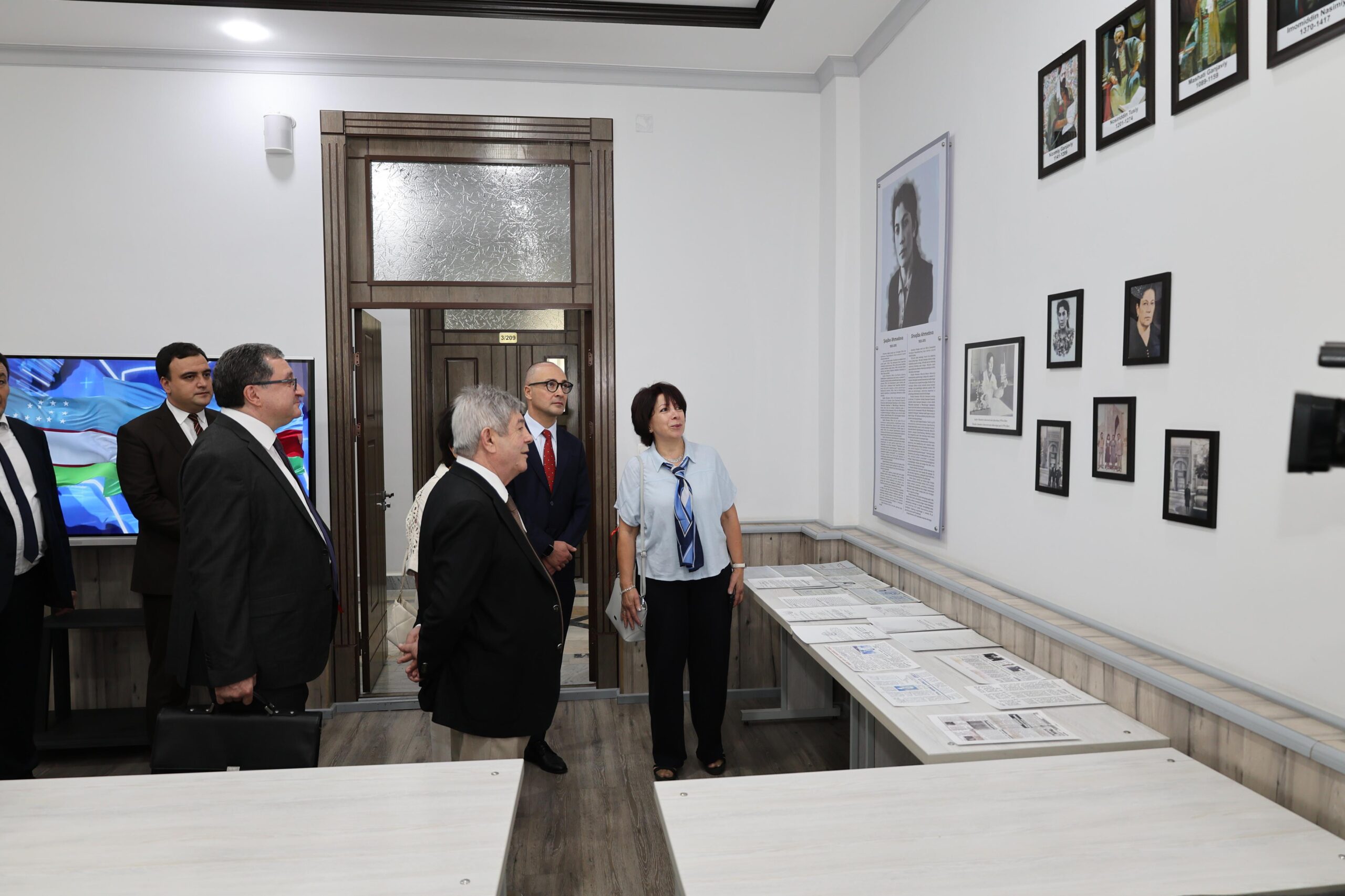 Özbəkistanda azərbaycanlı alimin adını daşıyan auditoriya - Fotolar