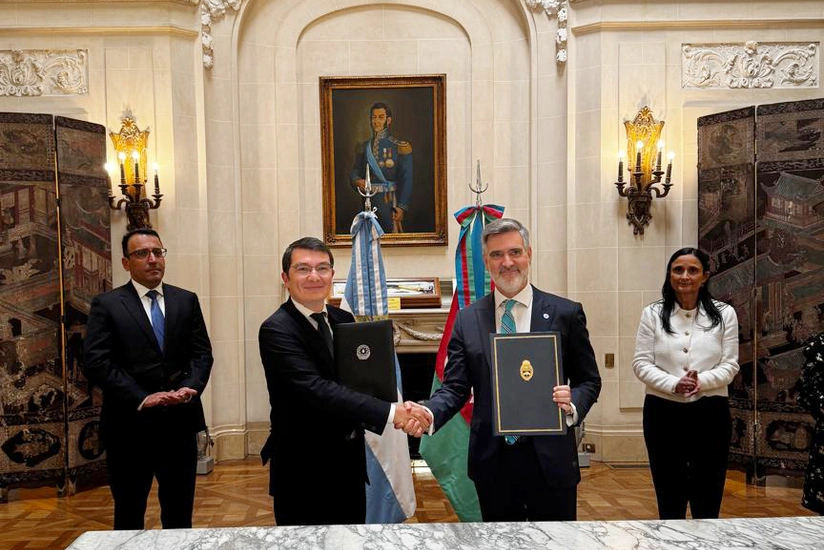 Azərbaycanla Argentina arasında protokol imzalandı