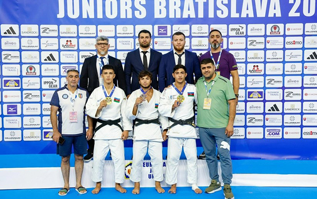 Azərbaycan millisi Avropa çempionatında birinci oldu