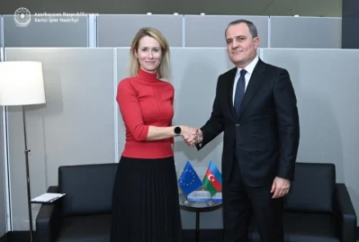 Ceyhun Bayramov Kaya Kallasla regional vəziyyətlə bağlı fikir mübadiləsi aparıb