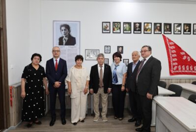 Özbəkistanda azərbaycanlı alimin adını daşıyan auditoriya - Fotolar
