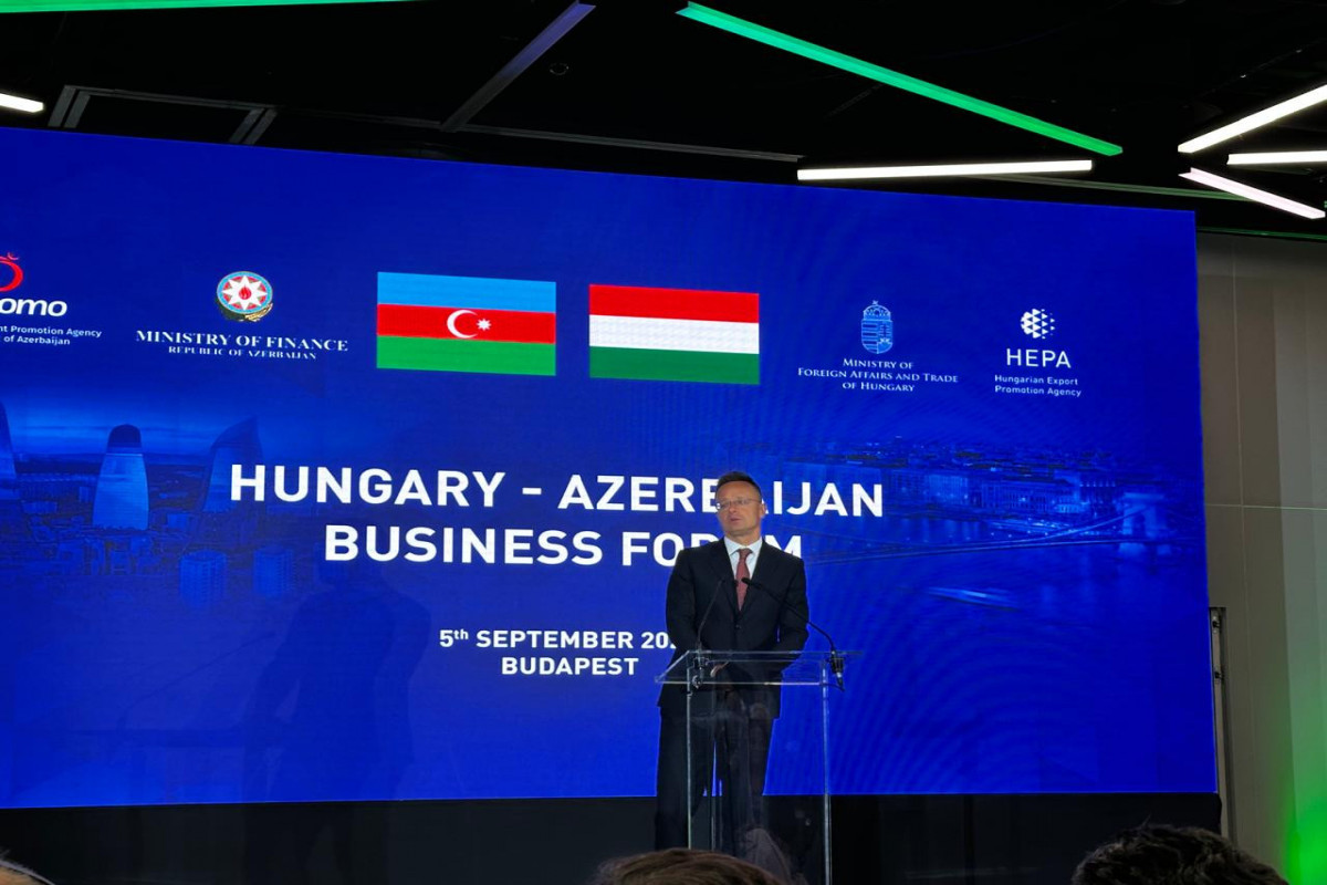Budapeştdə Azərbaycan-Macarıstan biznes forumu keçirilib