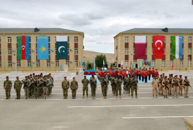 Xüsusi təyinatlılarımızın iştirak etdiyi çoxmillətli təlim bitdi