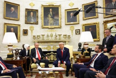 Ərdoğanla Tramp Ağ Evdə görüşdü – VİDEO