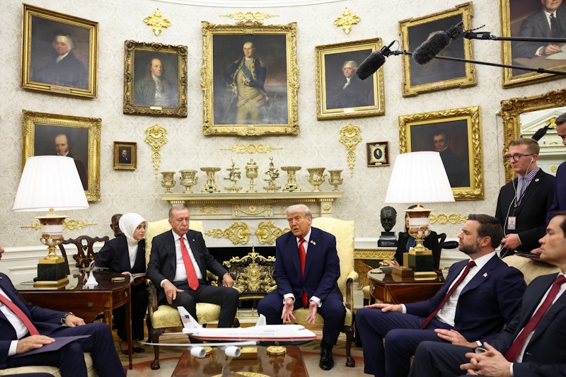 Ərdoğanla Tramp Ağ Evdə görüşdü – VİDEO