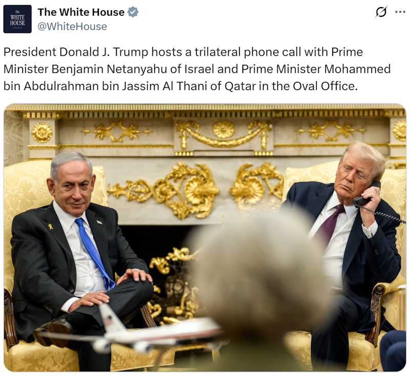 Netanyahu Qətərdən üzr istədi – FOTO