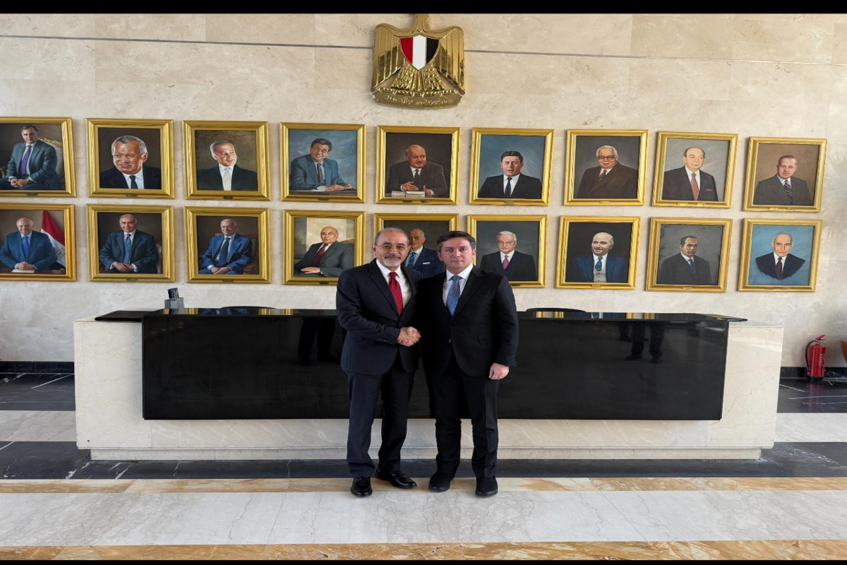 Yalçın Rəfiyev Misirə səfər edib