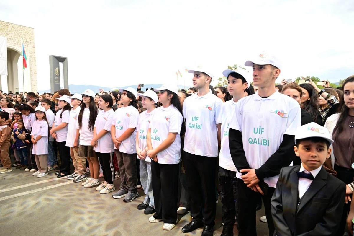 Xankəndidə atəşfəşanlıq oldu – FOTOLAR