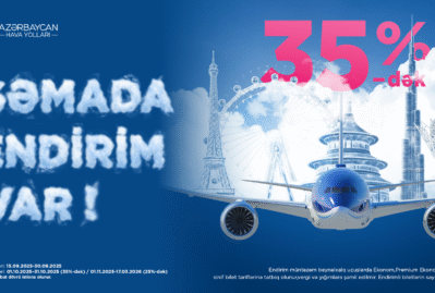 AZAL turizm gününə özəl endirim kampaniyası elan edir 